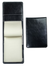 Notizblock Pocket Format | Echtleder | VINTAGE schwarz